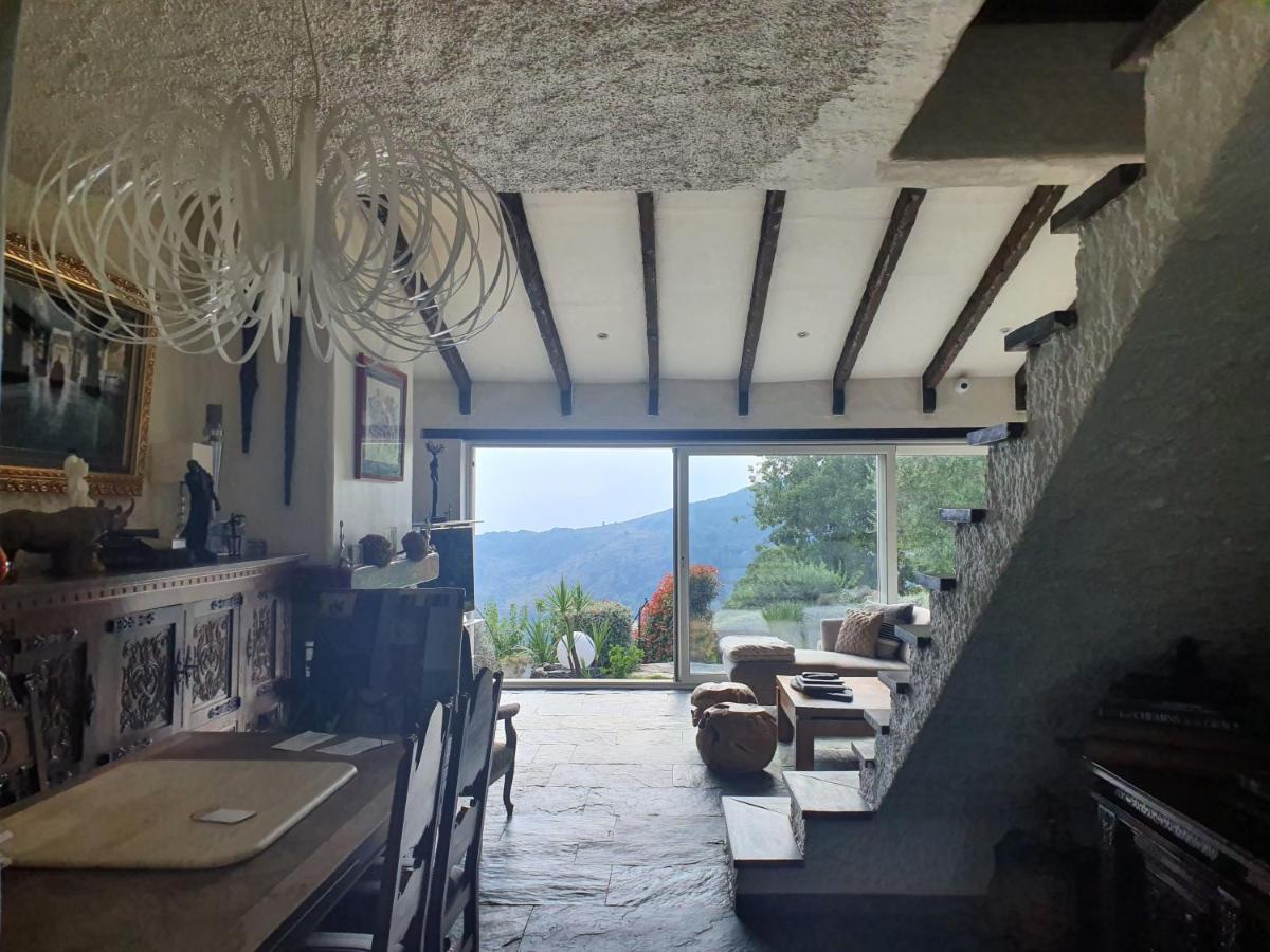 Maison De Charme Avec Piscine Et Vue Exceptionnelle Scolca Exterior photo
