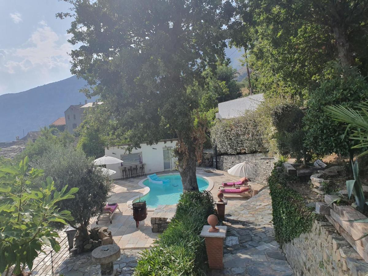 Maison De Charme Avec Piscine Et Vue Exceptionnelle Scolca Exterior photo