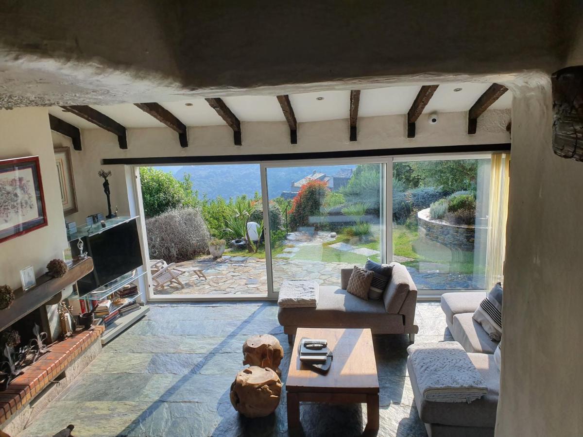 Maison De Charme Avec Piscine Et Vue Exceptionnelle Scolca Exterior photo